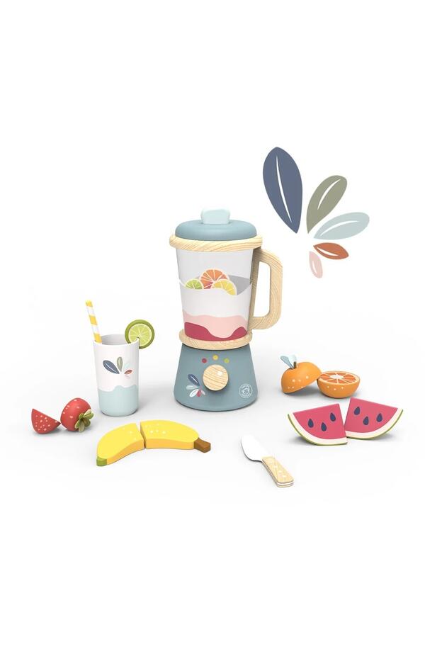 Blender din lemn multicolor, Speedy Monkey