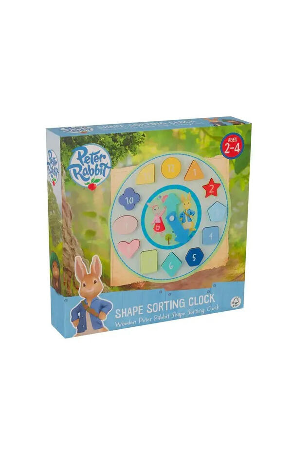 Puzzle ceas Peter Rabbit™, Orange Tree Toys