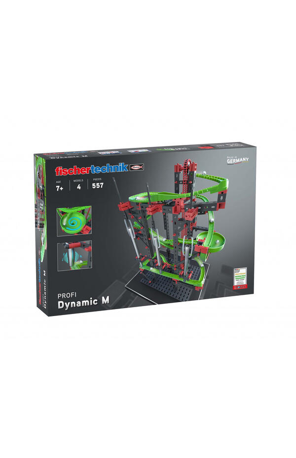 Kit STEM Cursa cu obstacole Dynamic M, Fischertechnik