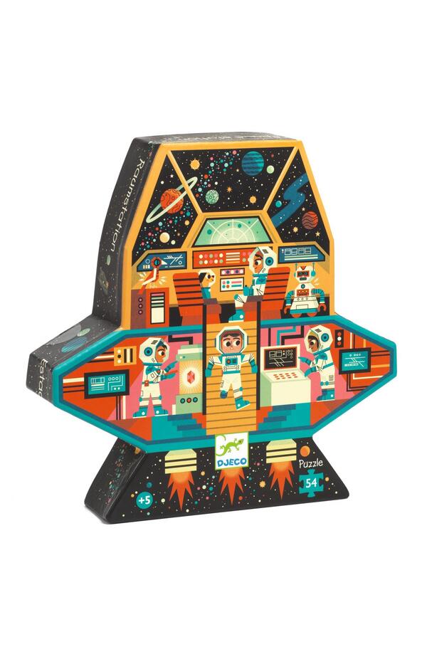 Puzzle Statia spatiala, Djeco