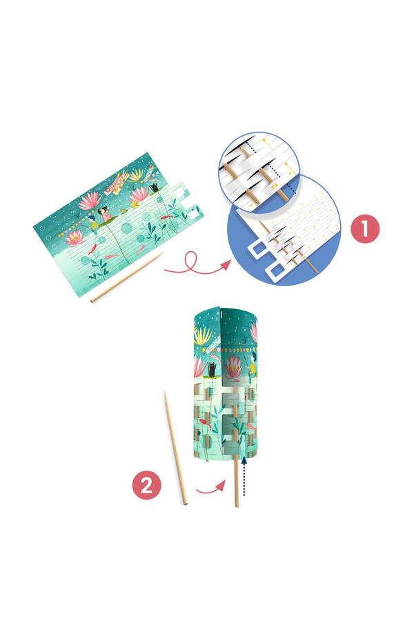 Joc creativ DIY Dansul licuricilor, Djeco