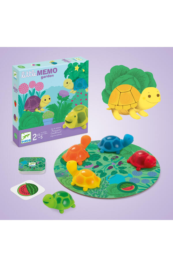 Joc de memorie Mica grădină memo, Djeco