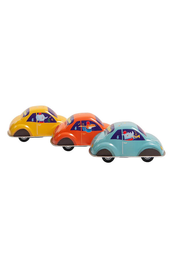 Masinuta metalica rosie, Moulin Roty