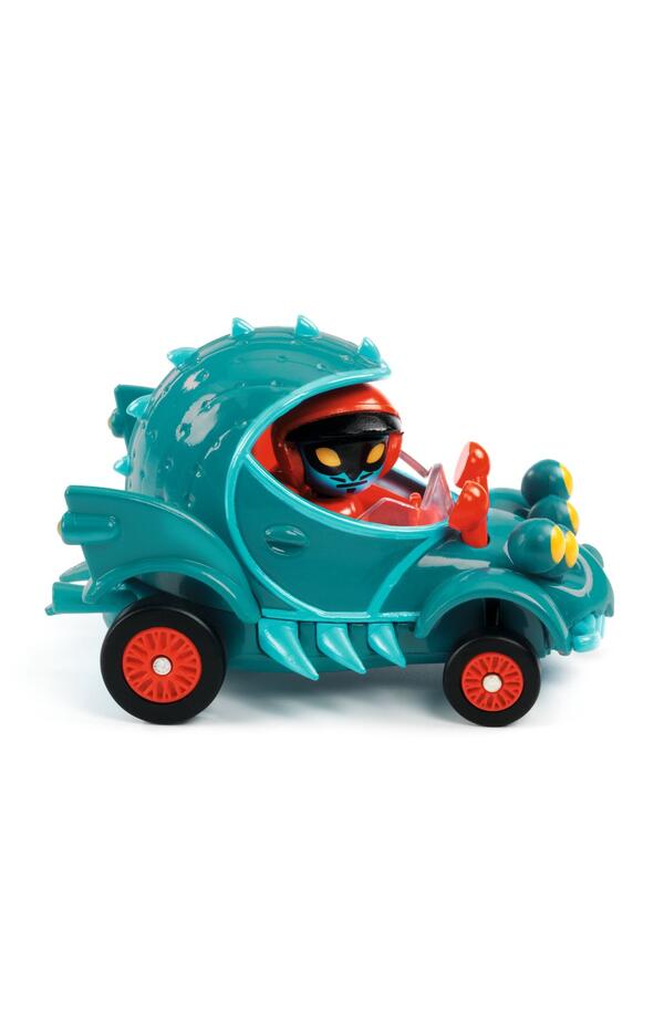 Masina de curse Funny Beast Colectia Crazy Motors, Djeco