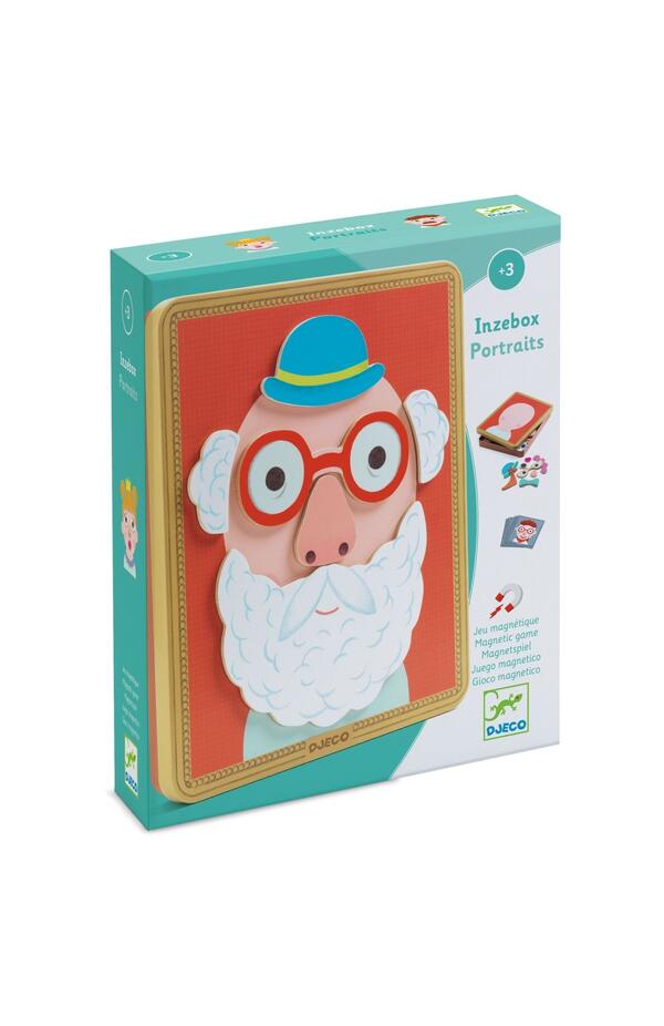 Joc magnetic creativ Portrete, Djeco