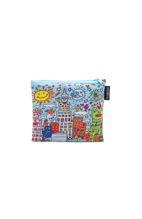 Sacosa textil James Rizzi My New York City, Fridolin