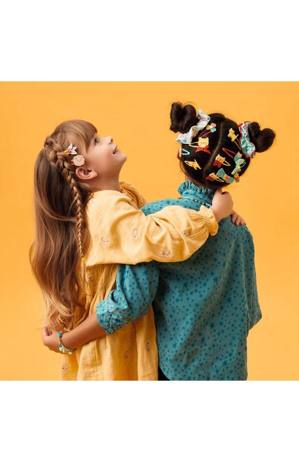 Colectia Plume - 2 agrafe de par Léanna, Djeco