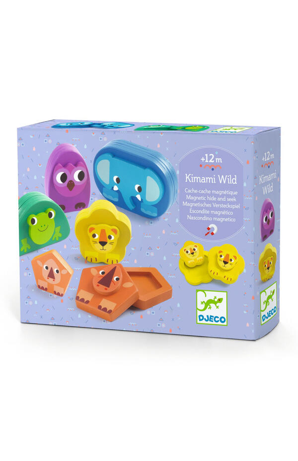 Jucarie educativa bebe Kimami Wild, Djeco