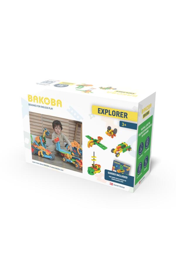 Joc de construit cu blocuri Explorer, Bakoba