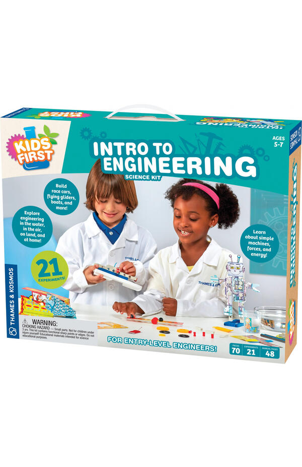 Kit STEM Primii pasi in inginerie, Thames & Kosmos