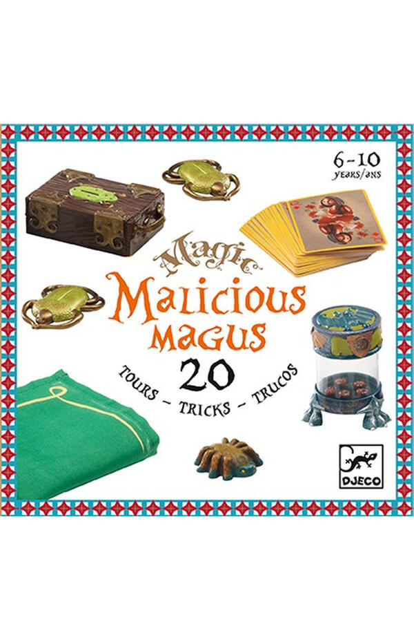 Joc de magie Malicious Magus 20 de trucuri, Djeco