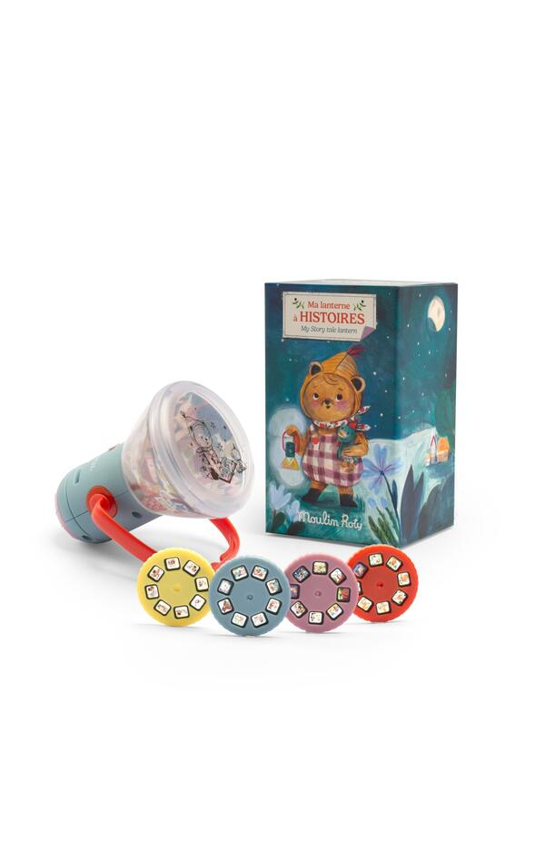 Lanterna cu povesti Minouchkas, Moulin Roty