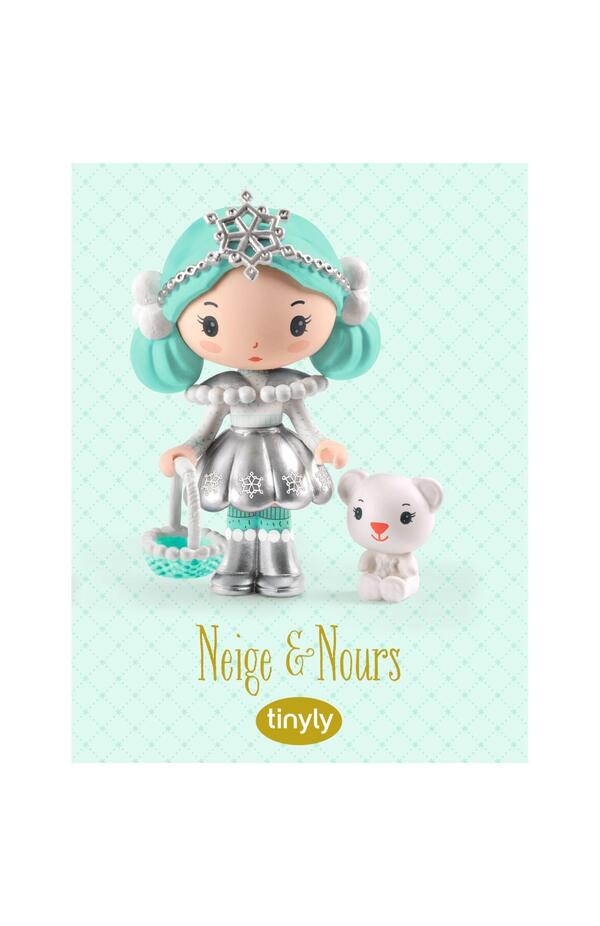 Figurine Tinyly Neige & Nours, Djeco
