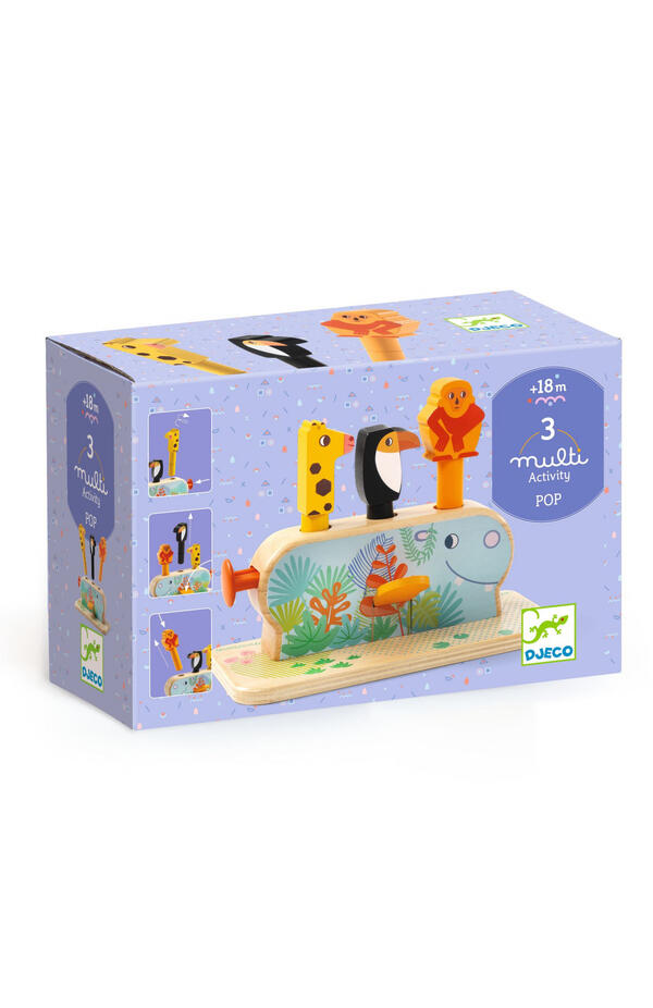 Jucarie pop-up Multi Pop, Djeco