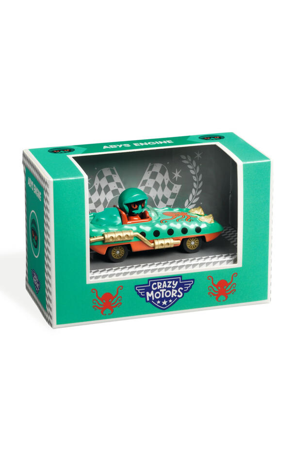 Masina de cursa Abys Engine Colectia Crazy Motors, Djeco