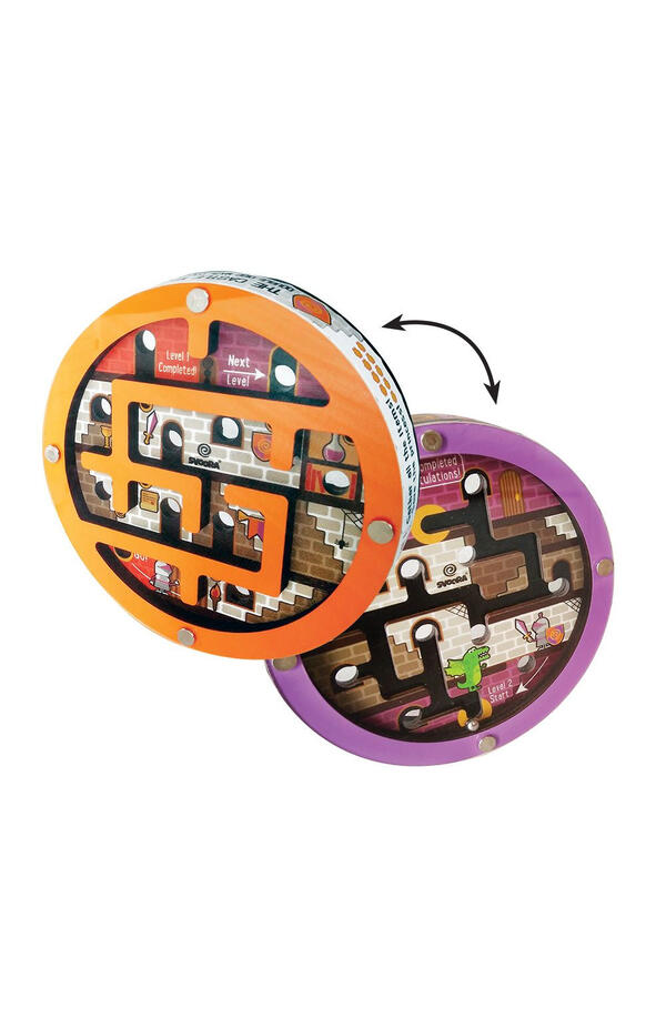 Joc de logica si indemanare Labirint dublu castel