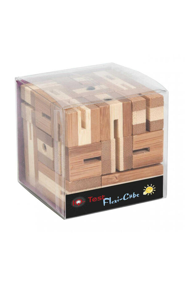 Joc logic 3D Puzzle Flexi-cub4, Fridolin