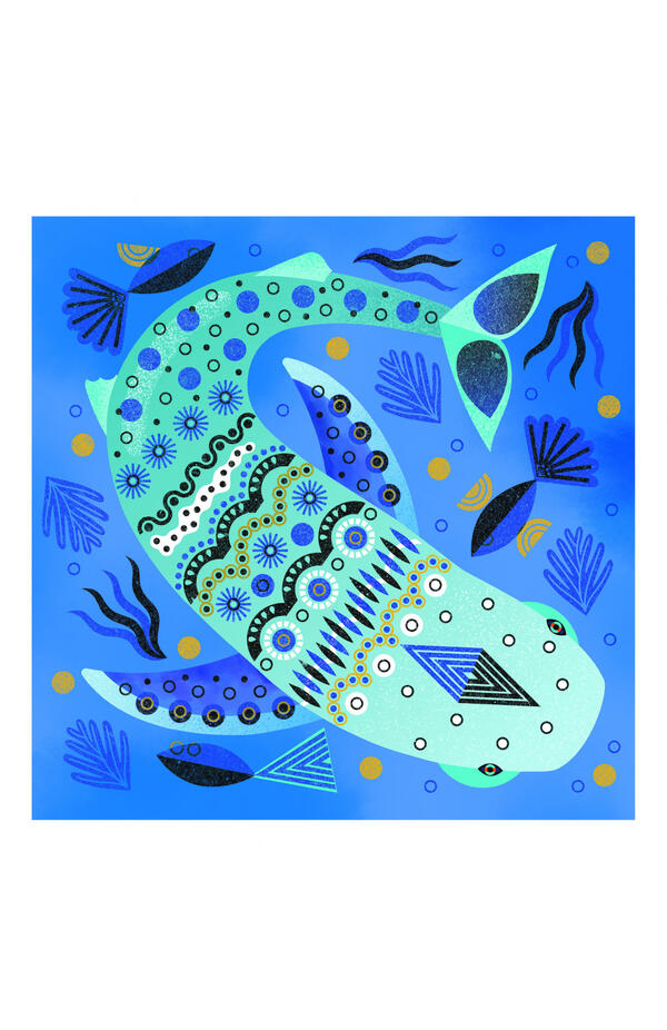 Joc creativ cu stampile Modele si animale, Djeco