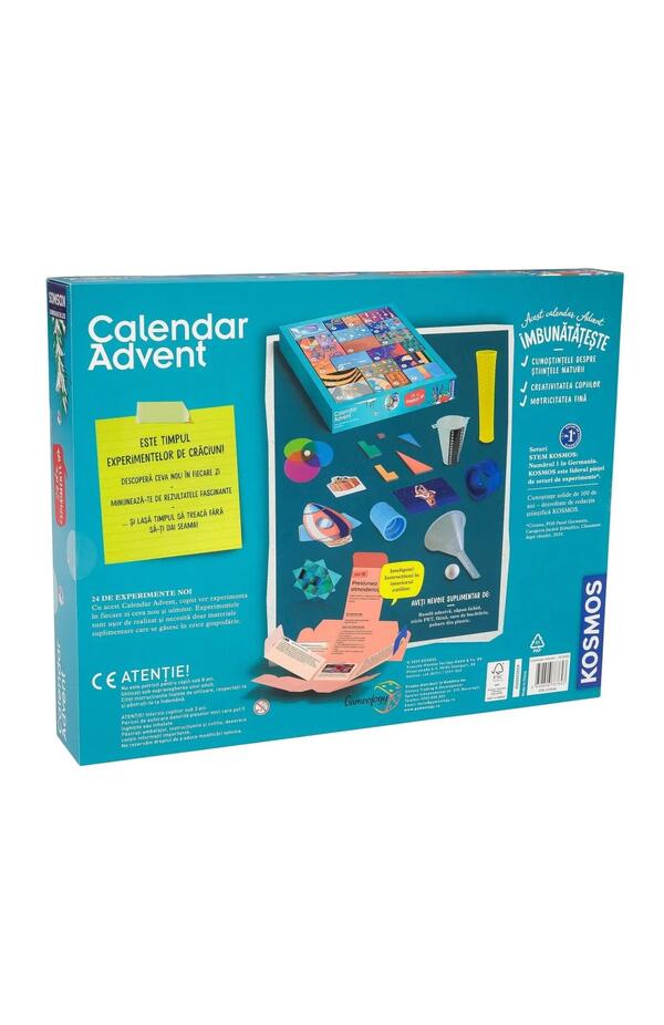 Kit STEM Calendarul stiintific de Advent, Thames & Kosmos