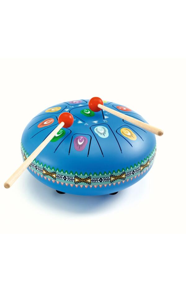 Instrument muzical Toba metalica cu 12 note, Djeco