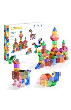 Blocuri magnetice Cubixx, 85 piese