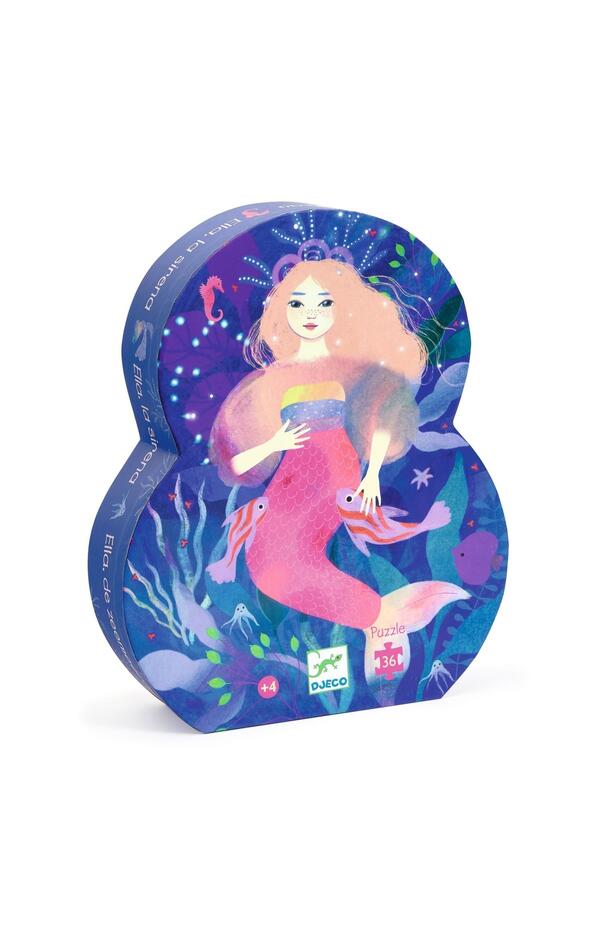 Puzzle Sirena Ella, Djeco