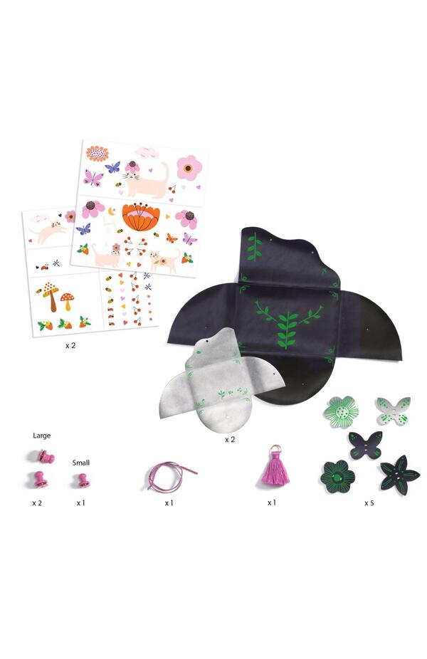 Joc creativ DIY Poseta si portofel, Djeco Joc creativ DIY Poseta si portofel, Djeco