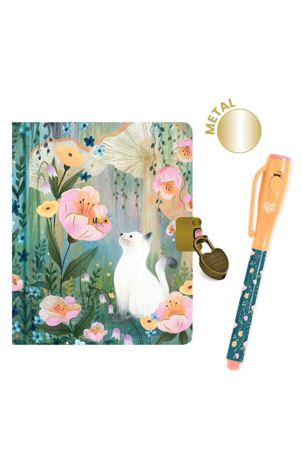 Micul jurnal secret cu pix magic Kendra, Djeco