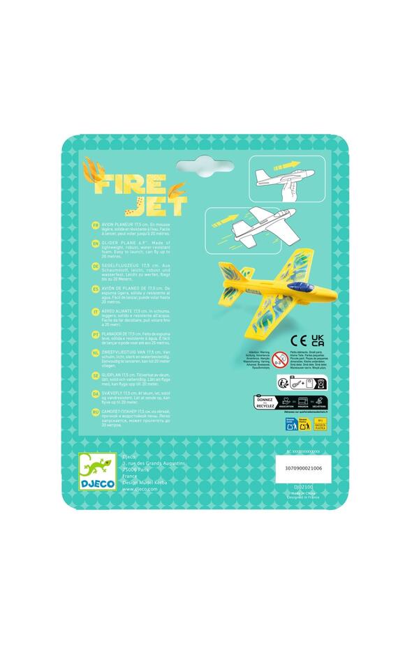 Planor - Avion din spuma, Djeco Planor - Avion din spuma, Djeco