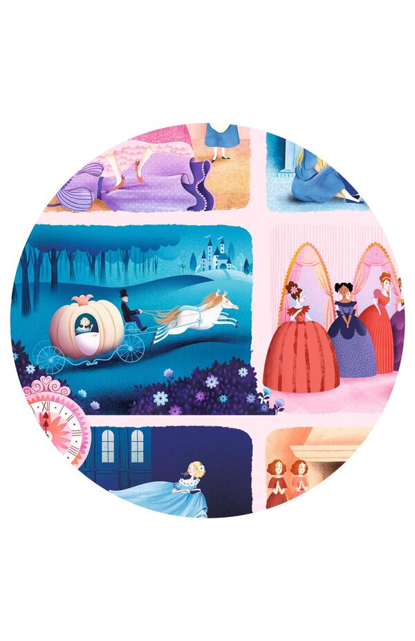 Puzzle poveste Cenusareasa, Djeco