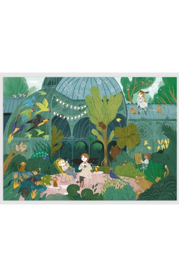 Puzzle Intre plante, Moulin Roty