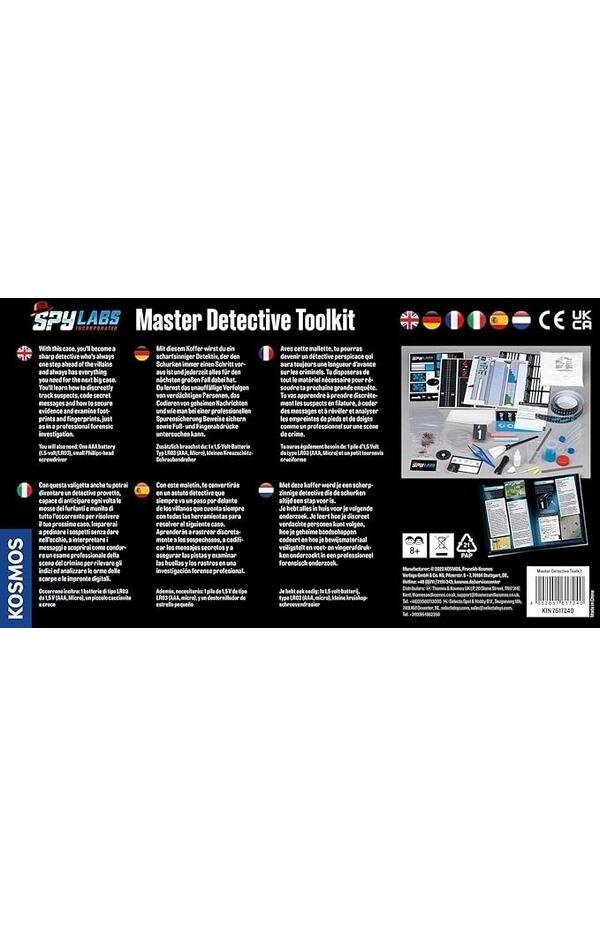 Kit STEM Marea trusa de detectiv, Kosmos