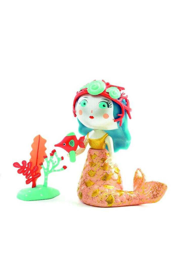 Figurina Arty Toys Printesa sirena Aby & Blue, Djeco