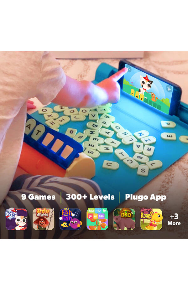 Joc STEM Plugo Literele alfabetului, PlayShifu
