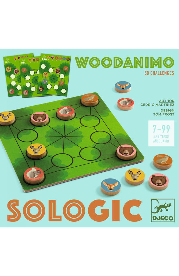 Joc de logica Woodanimo, Djeco