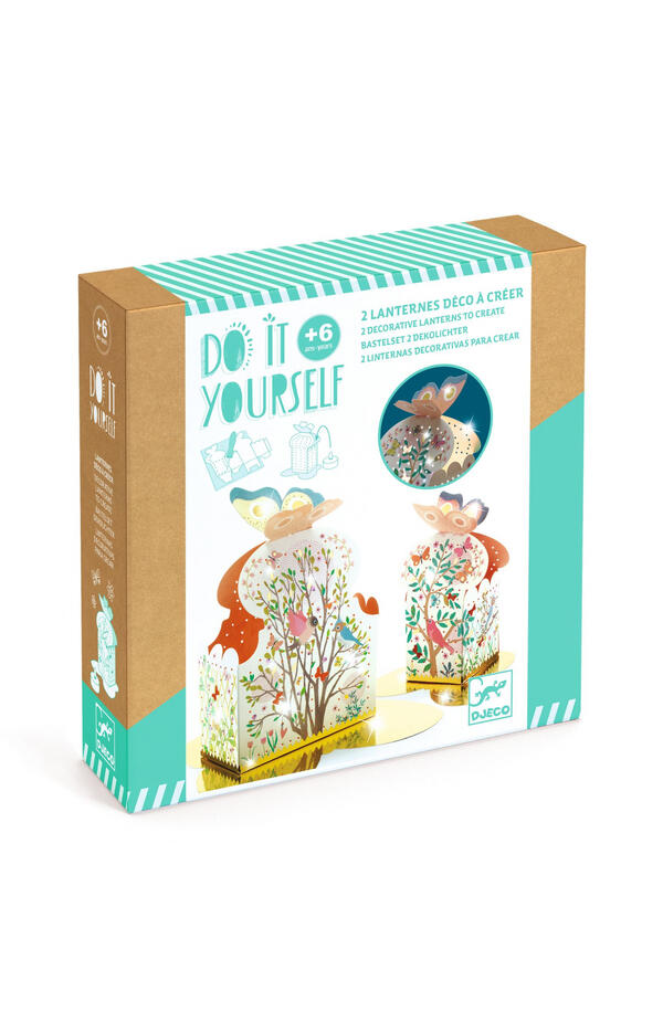 Joc creativ DIY felinar Lumini si umbre, Djeco