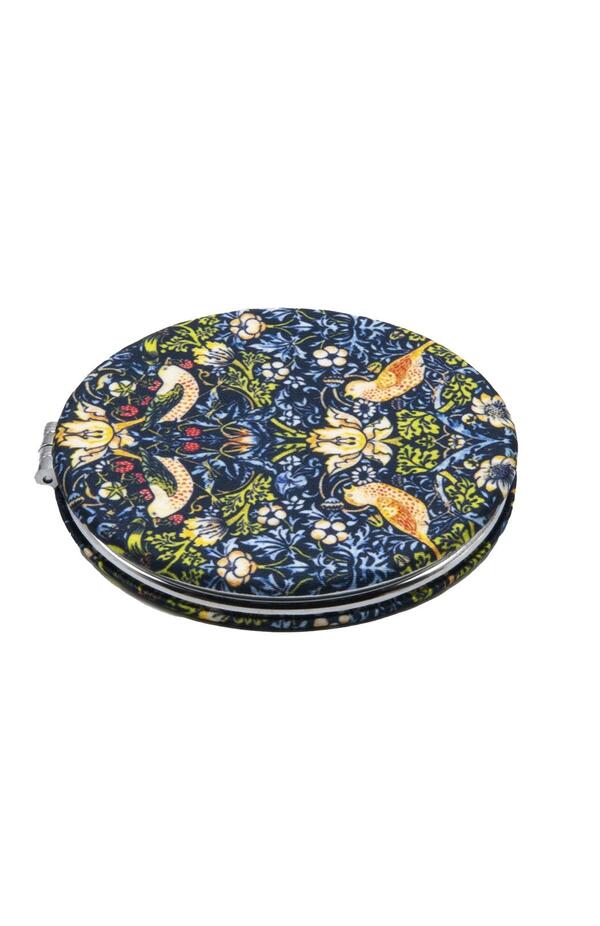 Oglinda de poseta design William Morris - Strawberry thief, Fridolin