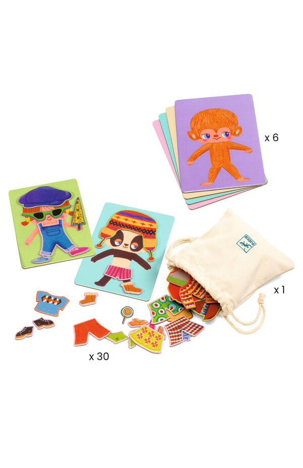 Jucarii educative Dress Up Bingo, Djeco Jucarii educative Dress Up Bingo, Djeco