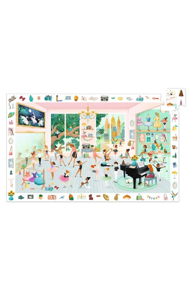 Puzzle observatie Scoala de dans, Djeco