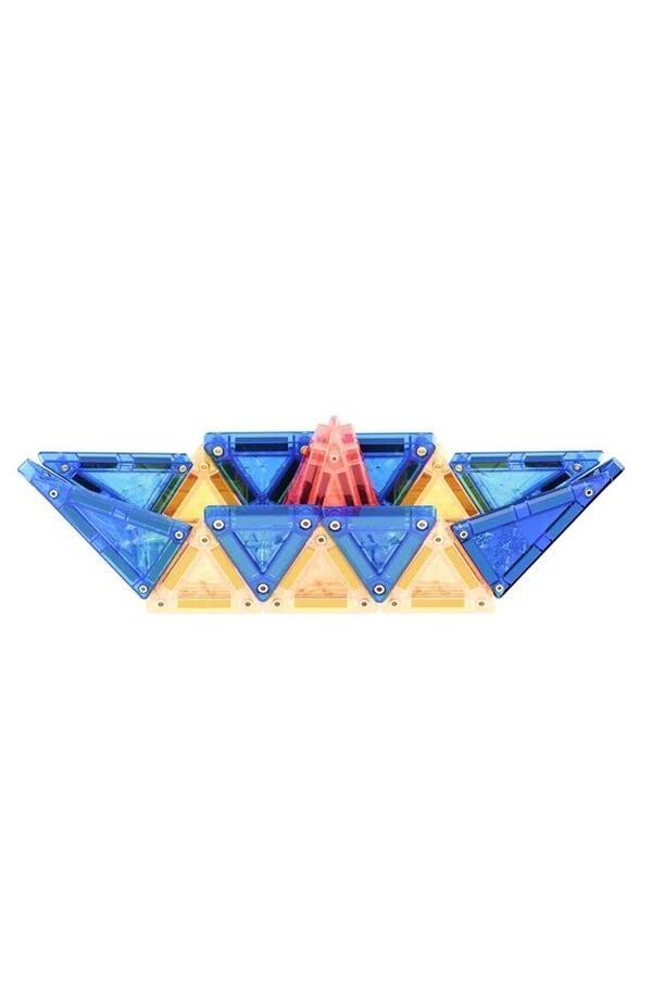Set magnetic de construit cu placute mici, Cleverclixx