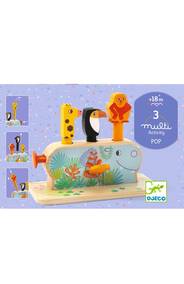 Jucarie pop-up Multi Pop, Djeco