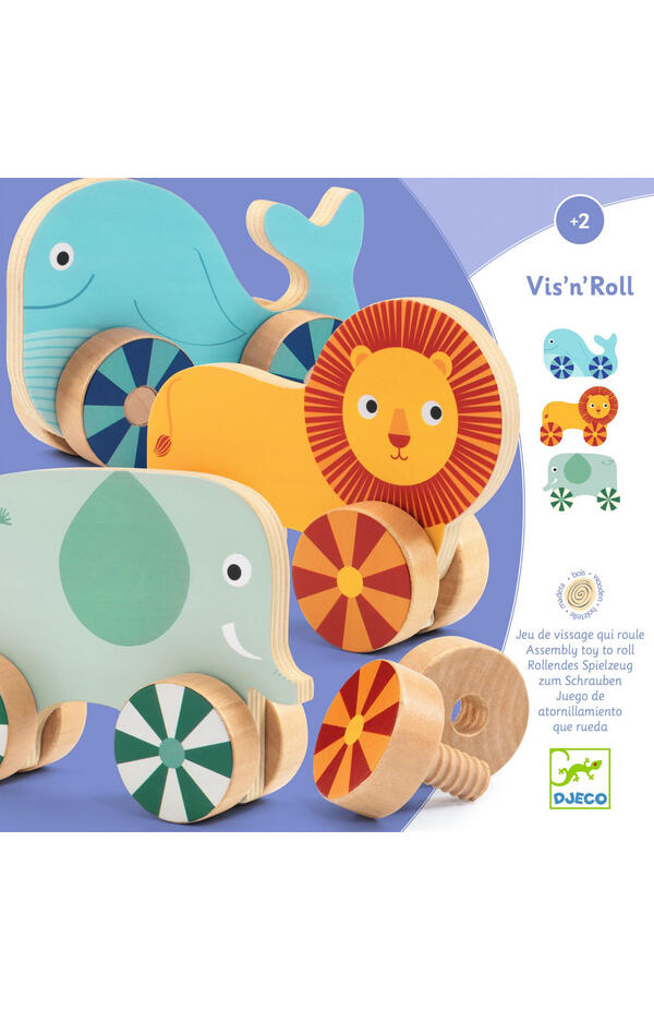 Joc educativ Vis-n-roll, Djeco