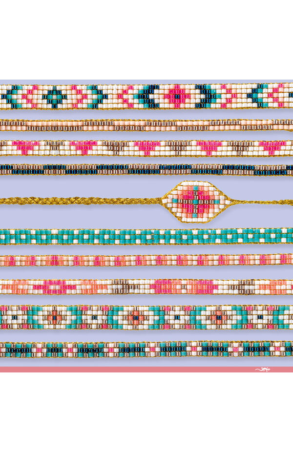 Atelier de confectionat bratari din margele, Djeco