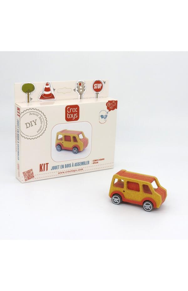 Set de constructie vehicul van Anne, Croc toys