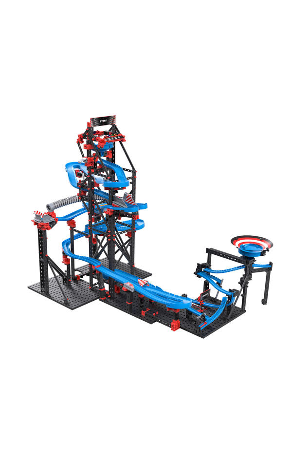 Kit STEM Cursa cu bile metalice - Booster, Fischertechnik