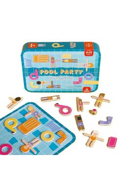 Joc magnetic de strategie Petrecere la piscin...