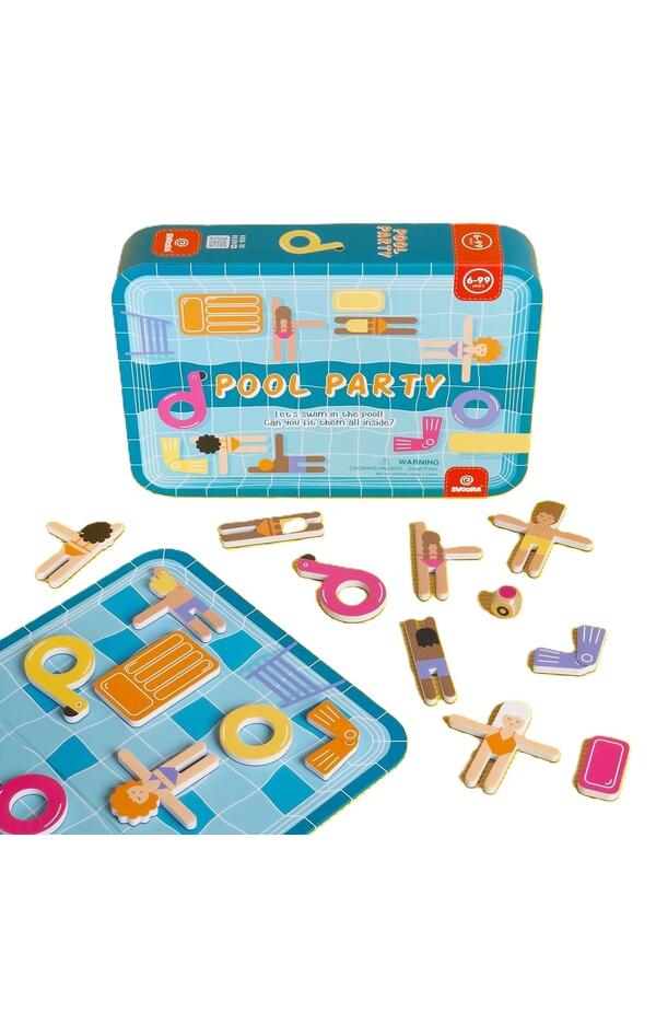 Joc magnetic de strategie Petrecere la piscina, Svoora