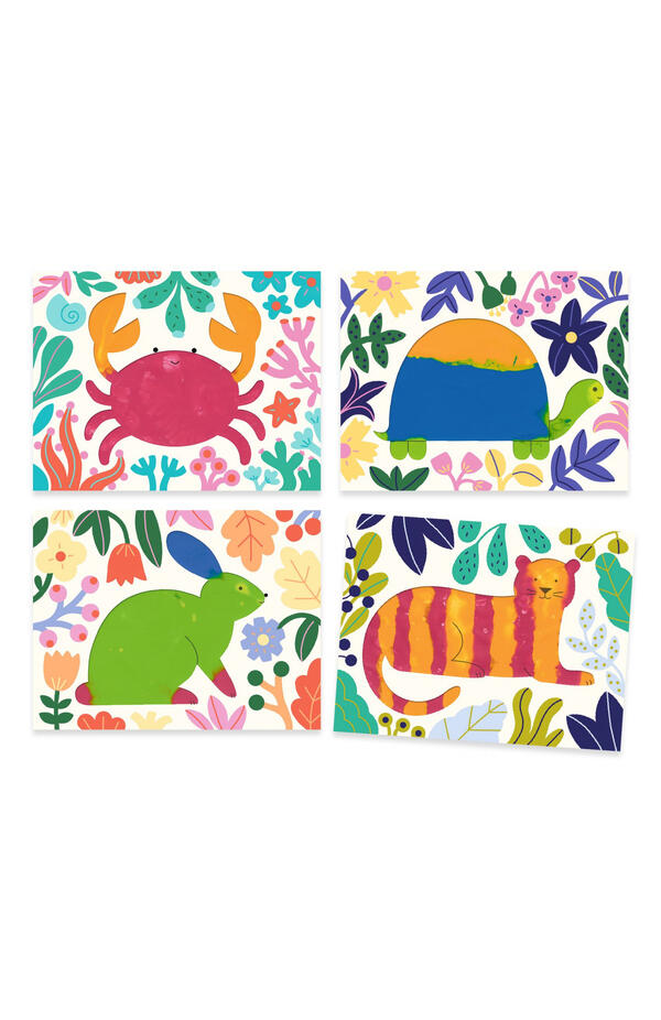 Joc de pictat pentru cei mici Frumos si simplu, Djeco