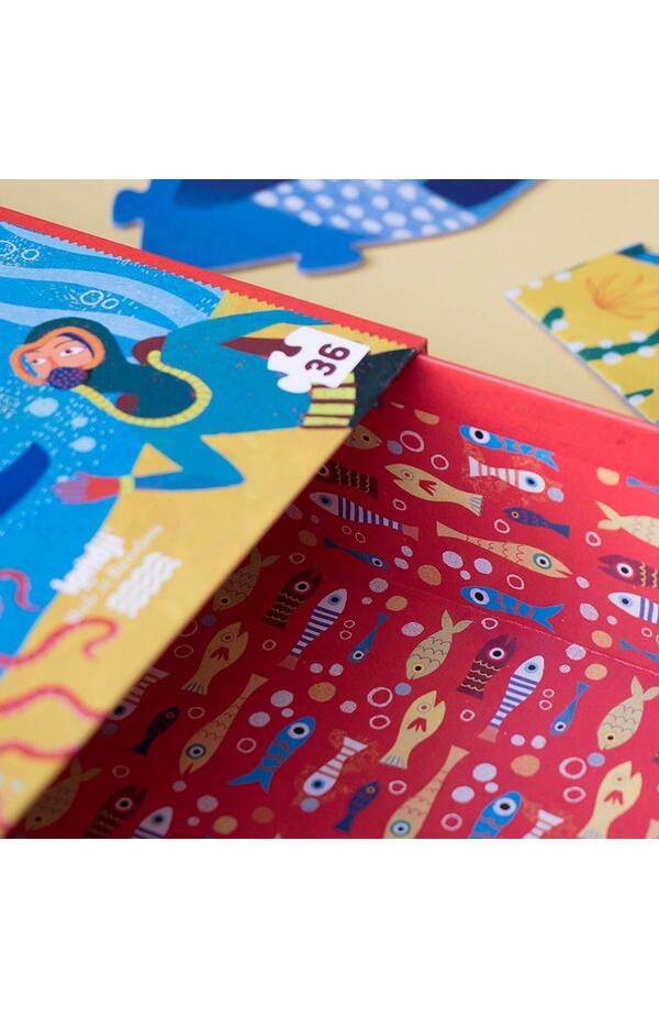 Puzzle Balena albastra, Londji