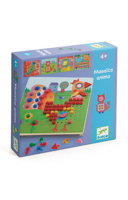 Jucarie educativa Mozaic animo, Djeco